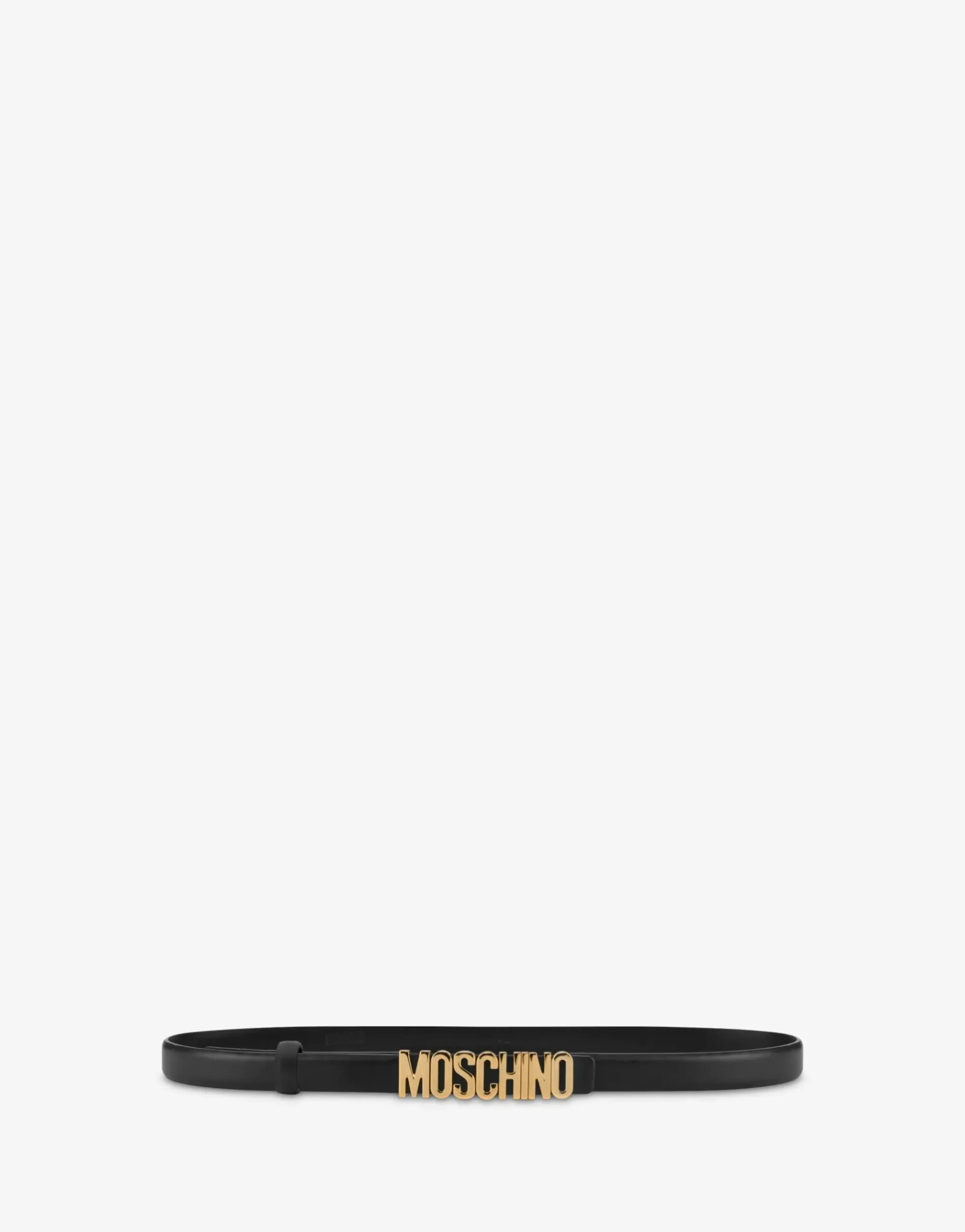 Moschino Belt with mini Lettering logo
