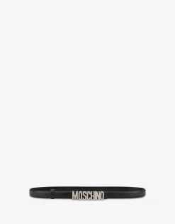 Moschino Belt with mini Lettering logo