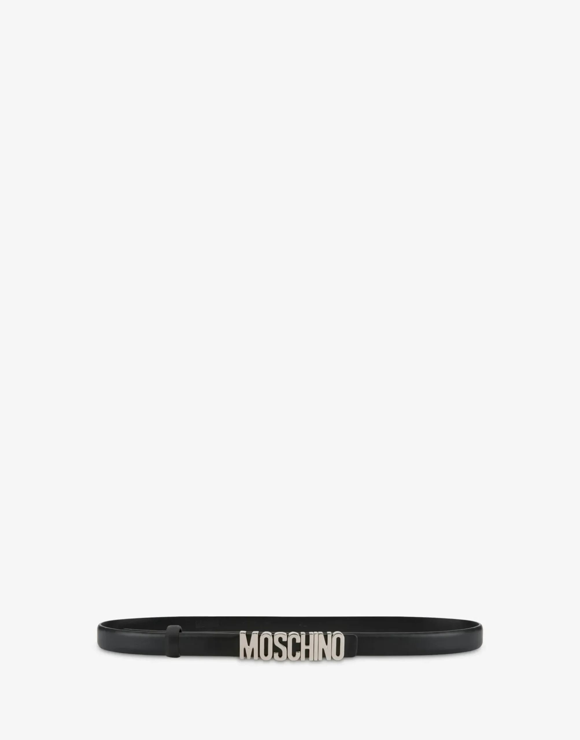 Moschino Belt with mini Lettering logo