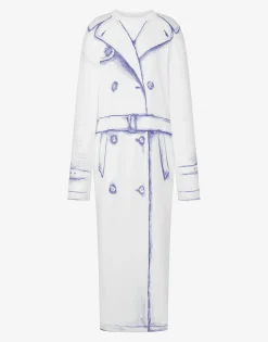 Moschino Cotton interlock dress Trompe l’Œil