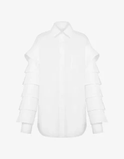 Moschino Cotton Muslin Shirt Multi Collars