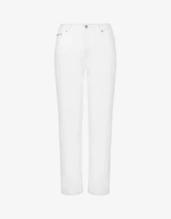 Moschino Cropped Cotton Bull Trousers
