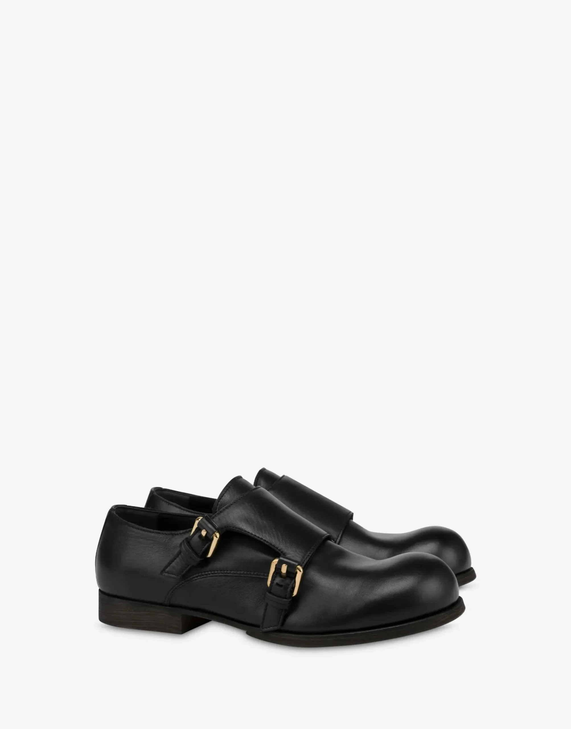 Moschino Double monk strap loafers Cobbler