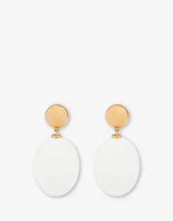 Moschino Eggs pendant earrings