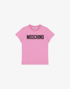 BOY Moschino Jersey T-shirt Lettering Logo