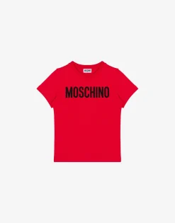 BOY Moschino Jersey T-shirt Lettering Logo