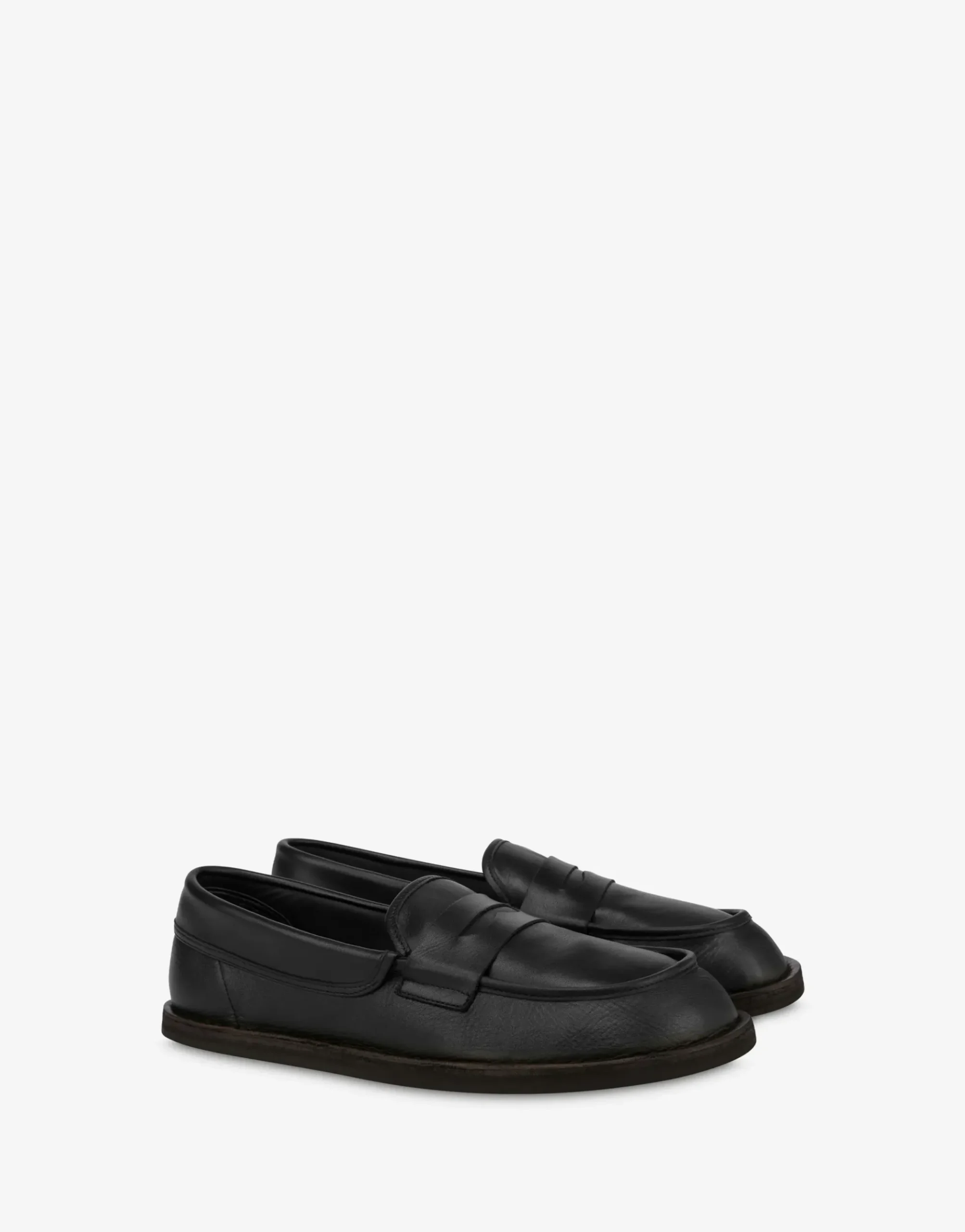 Moschino Loafers in calf leather Desert College