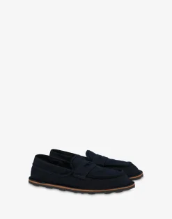 Moschino Loafers in canvas Desert College