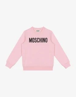 BOY Moschino Logo cotton sweatshirt