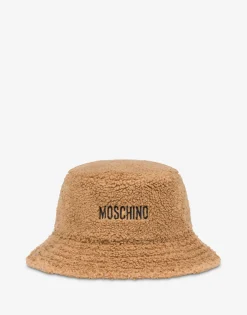 Moschino Logo Embroidery bucket hat