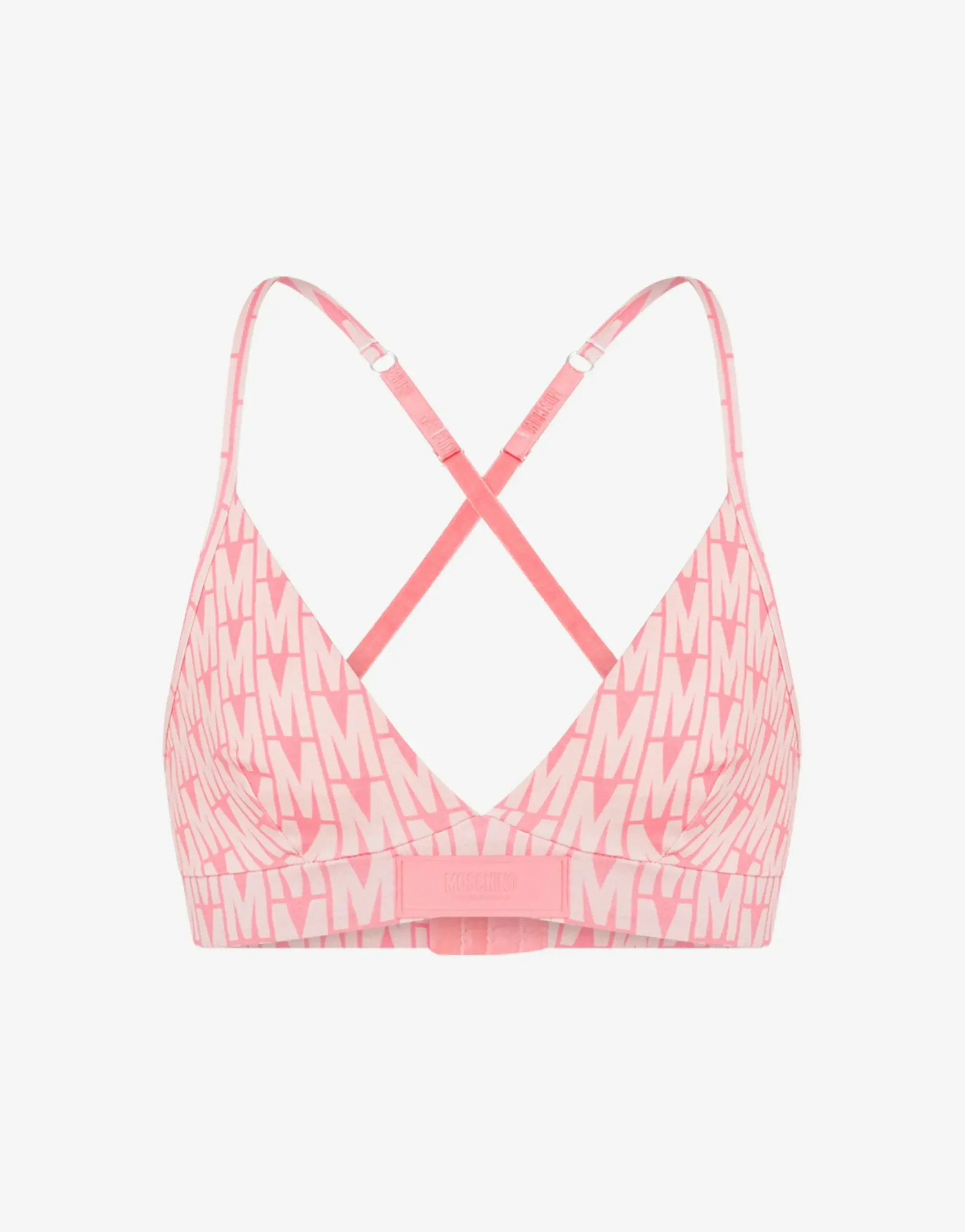 Moschino M Print Bra