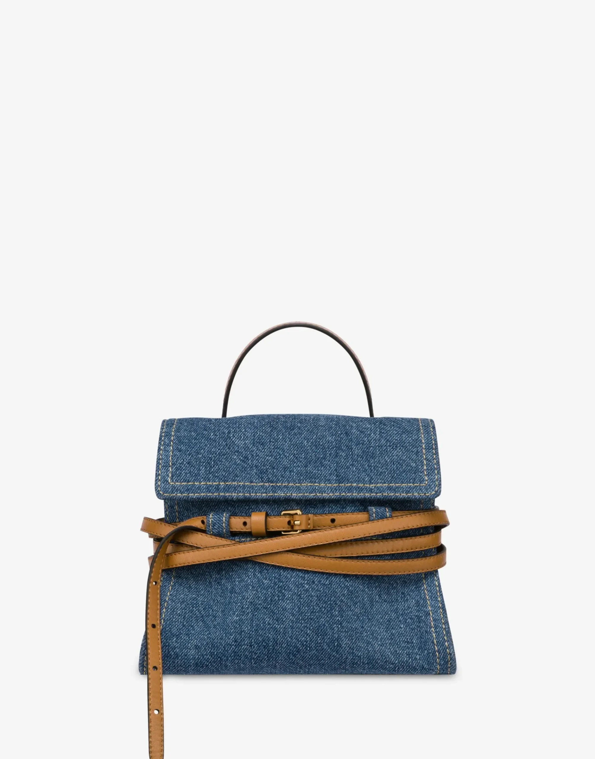Moschino Tie Me bag in denim