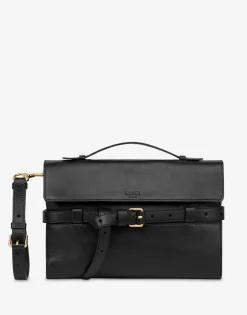 Moschino Tie Me Nappa Clutch