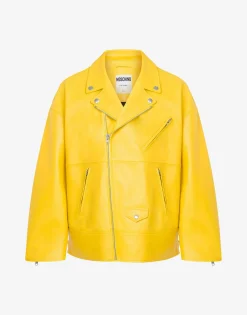 Moschino Nappa Biker Smiley®