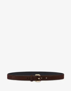 Moschino Nubuck Belt