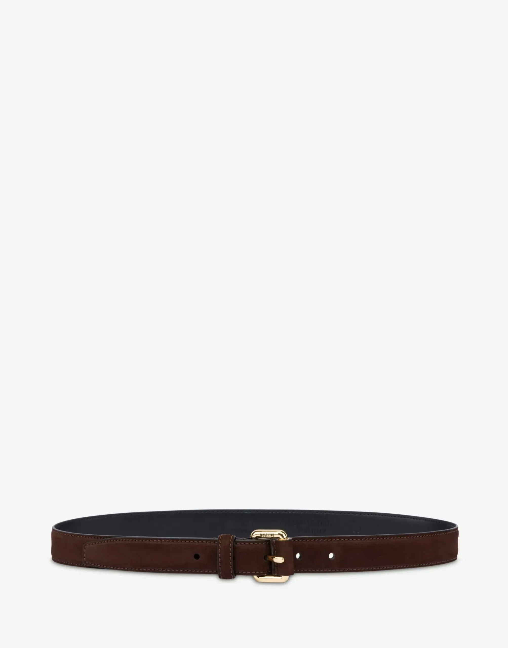 Moschino Nubuck Belt