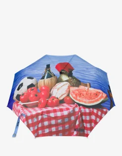 Moschino Openclose Italian Inspiration Umbrella