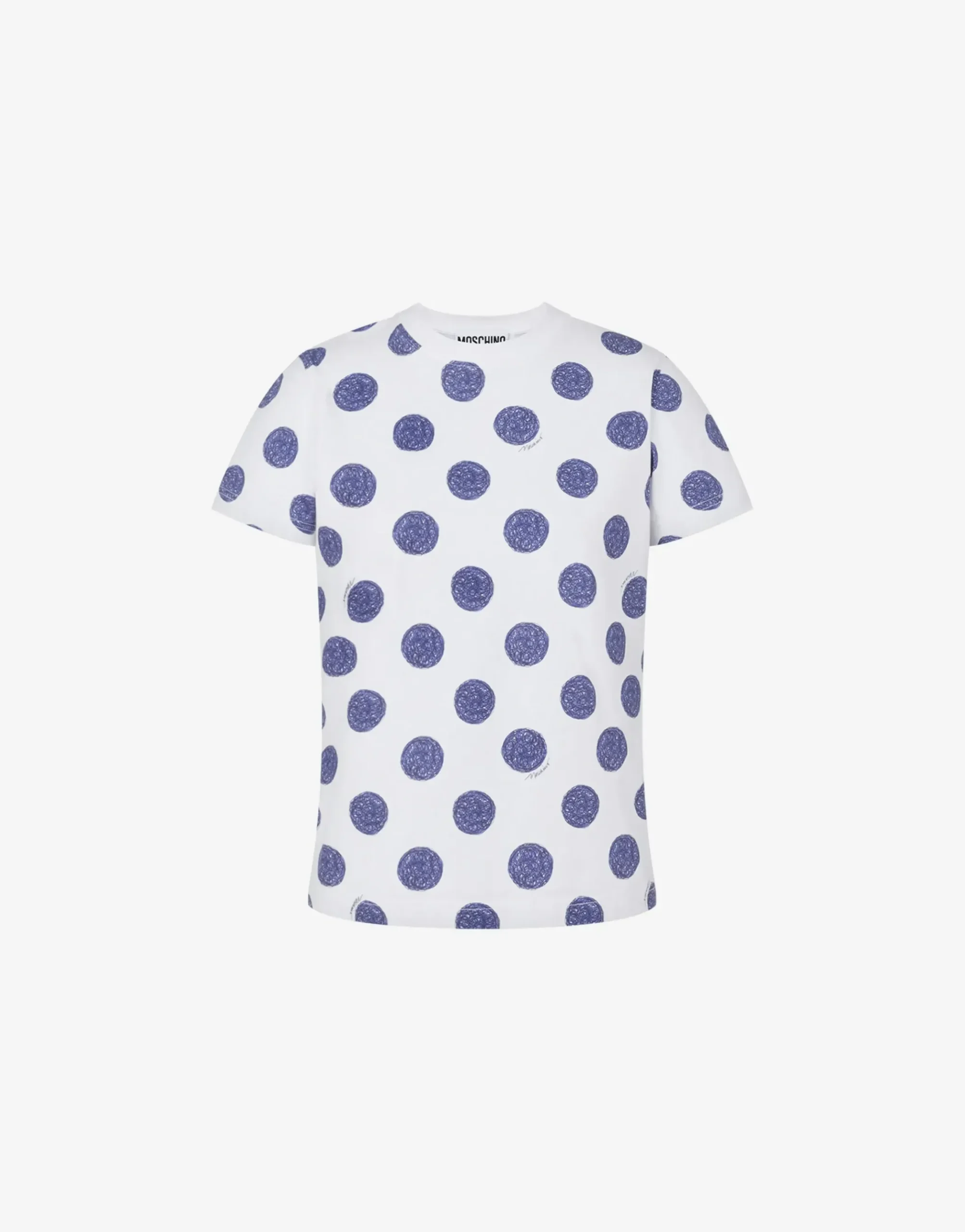 Moschino Organic jersey T-shirt Biro Polka Dots