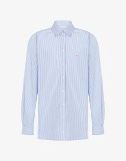 Moschino Poplin Shirt Goose Embroidery