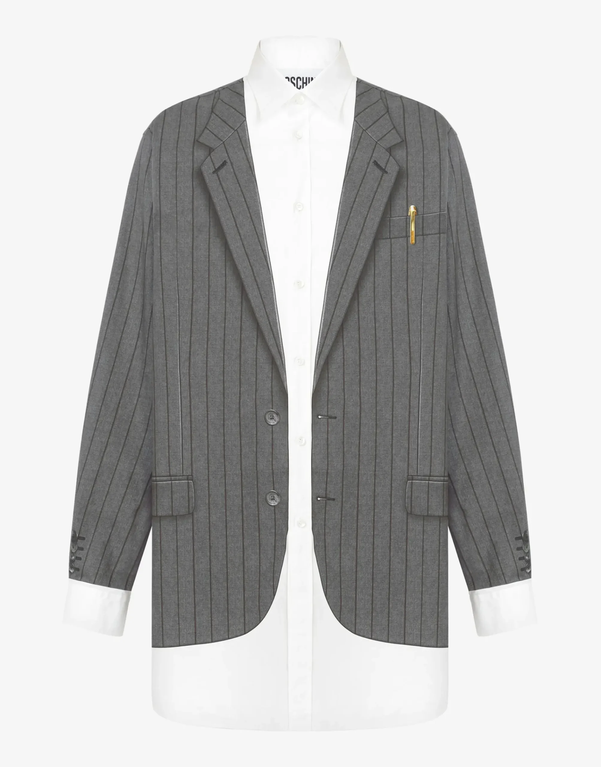 Moschino Poplin Shirt Office Inspiration