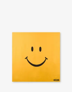 Moschino Smiley® silk scarf