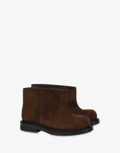 Moschino Suede ankle boots Olivia
