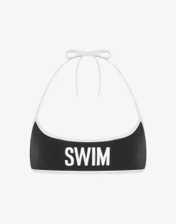 Moschino Swim Where? Bikini Top