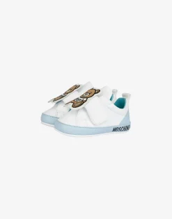 Moschino Teddy Patch Nappa leather sneakers