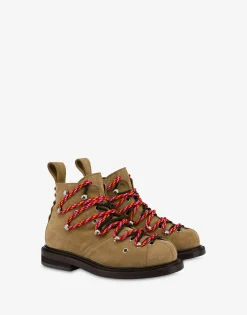 Moschino Trekking Suede Boots