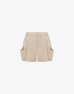 Moschino Wool Canvas Shorts Slippers