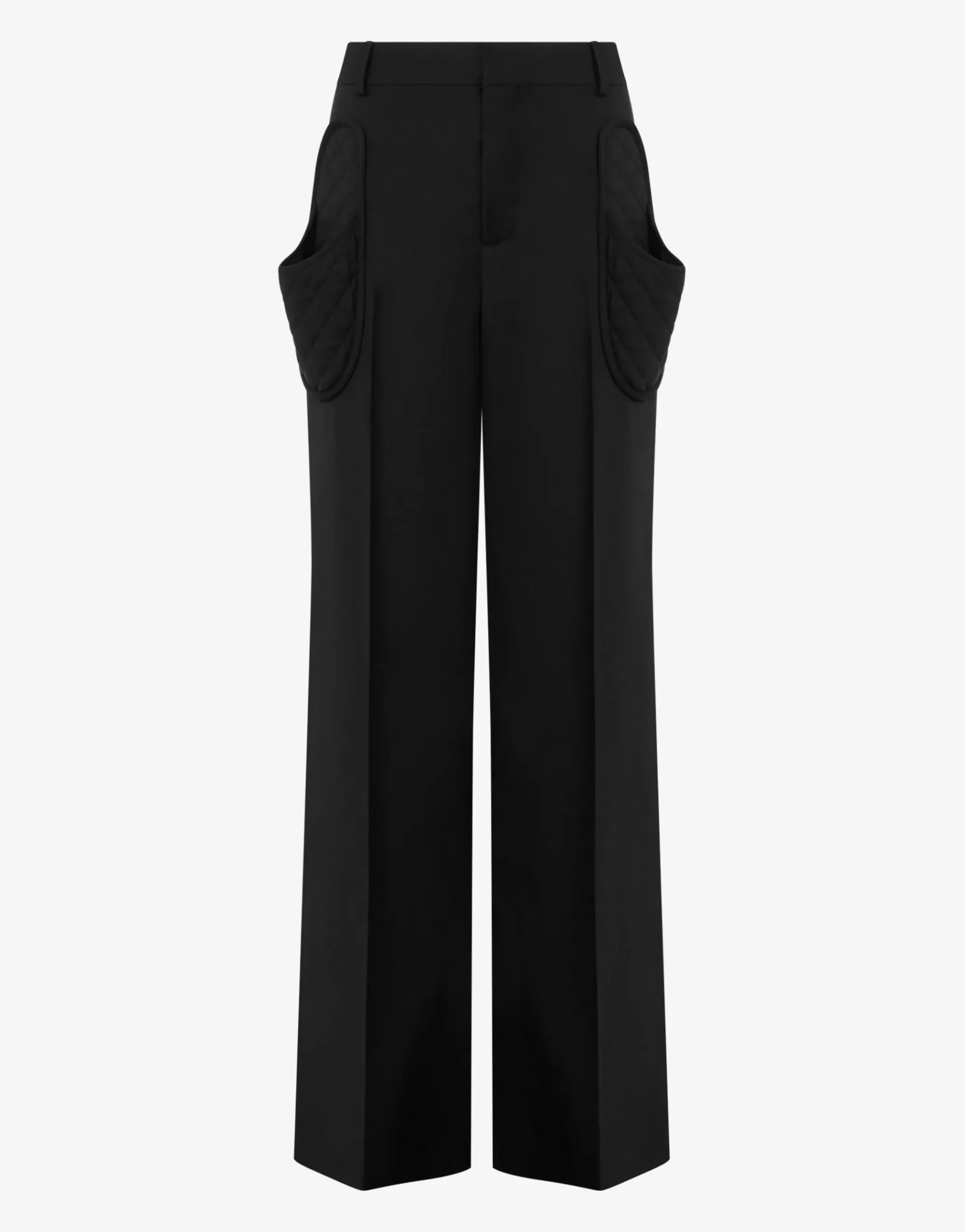 Moschino Wool Canvas Trousers Slippers