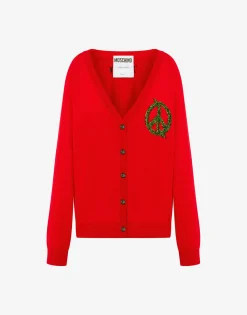 Moschino Wool cardigan Lunar New Year